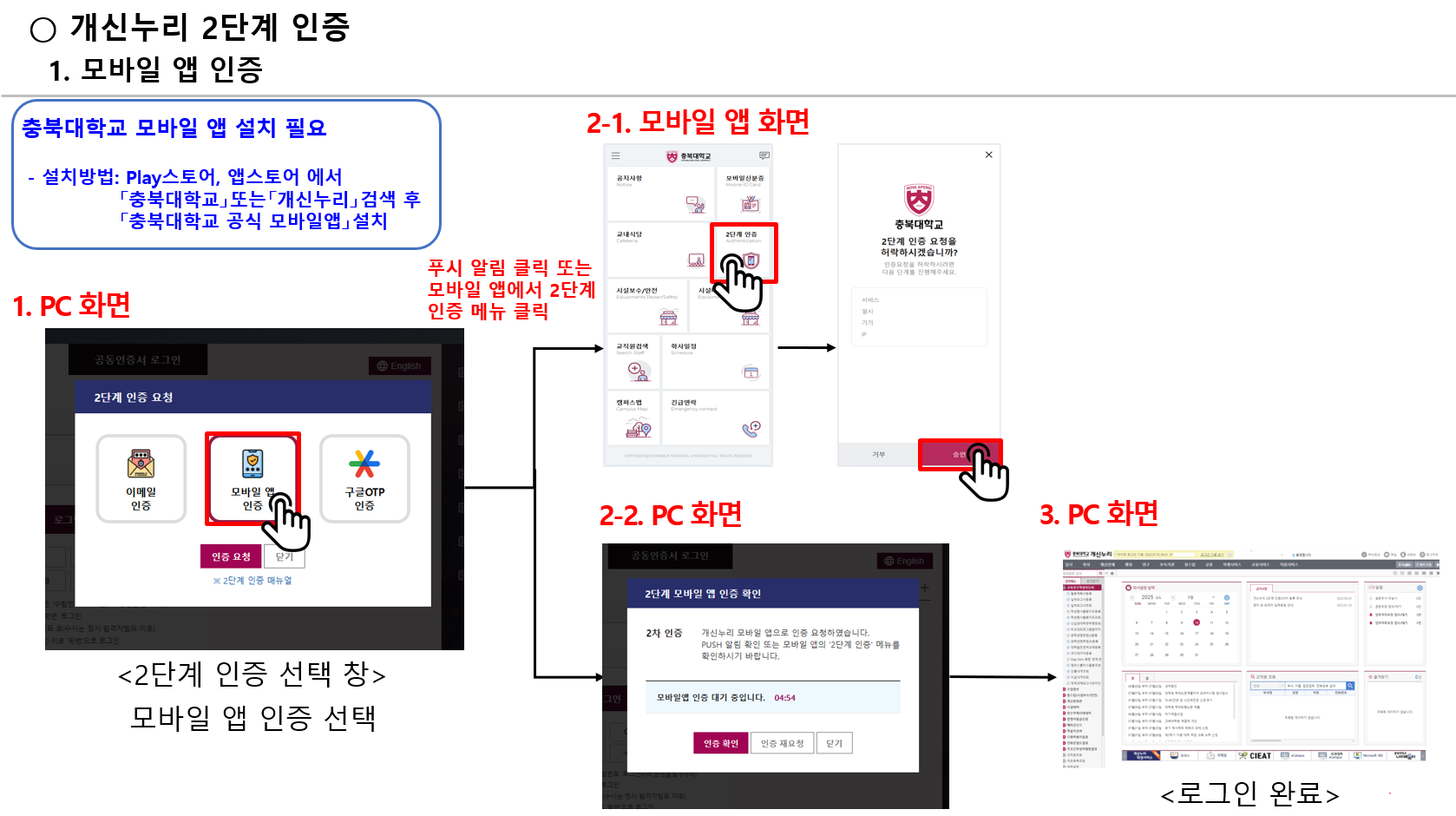 모바일 앱 인증